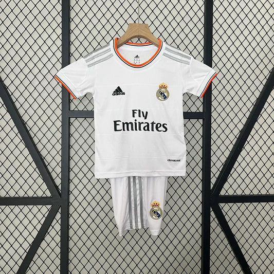Retro Real Madrid 2013/2014 Home Kids Jersey