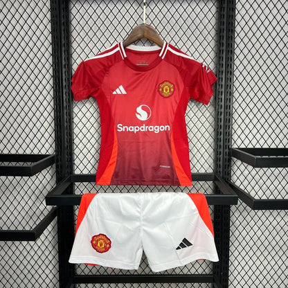 Manchester United 2024/2025 Home Kids Jersey