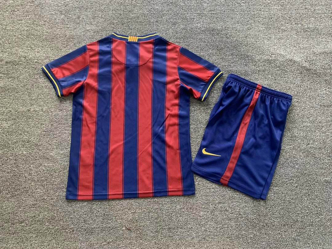 Retro Barcelona 2009/2010 Home Kids Jersey