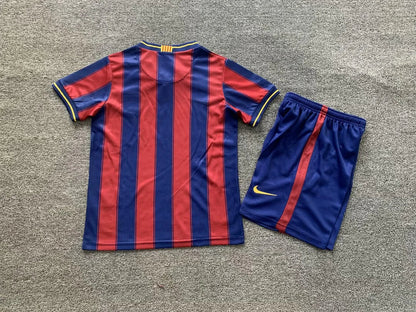 Retro Barcelona 2009/2010 Home Kids Jersey