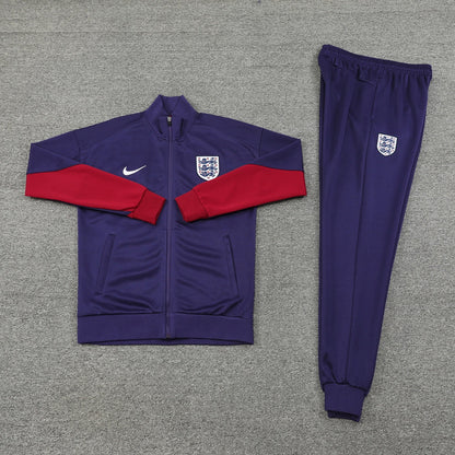 England Blue and Red Tracksuit