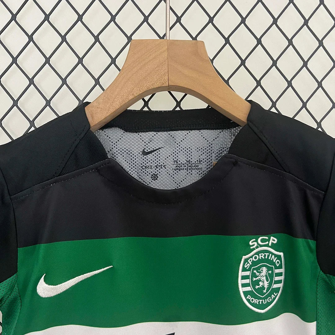 Sporting Lisbon 2024/2025 Home Kids Jersey