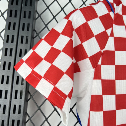 Croatia 2026 Home World Cup Kids Jersey