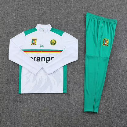 2025/2026 Cameroon Green and White Tracksuit