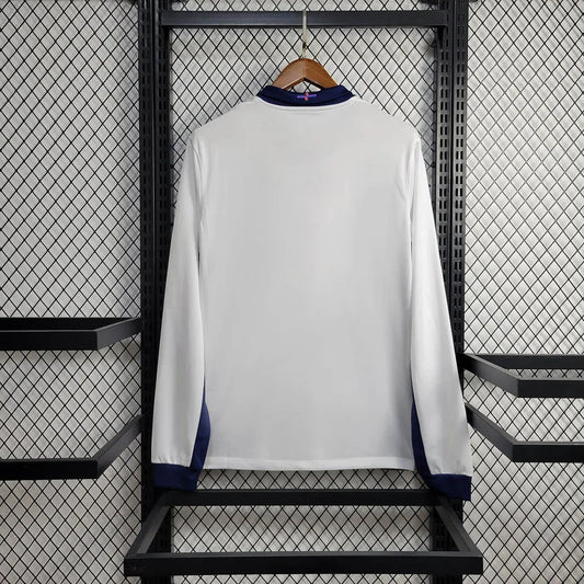 England 2024 Long Sleeve Home Jersey