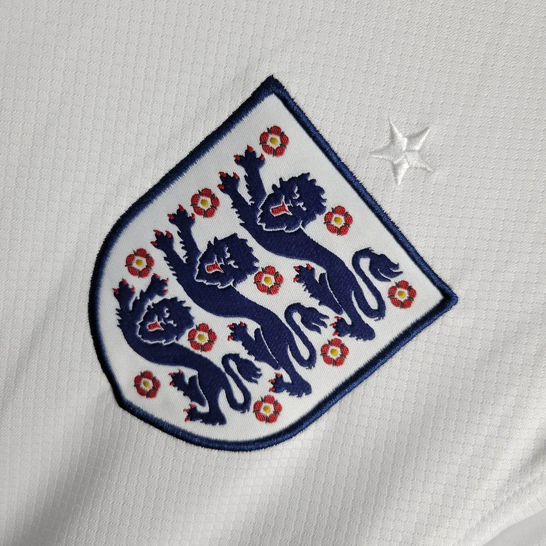 England 2024 Long Sleeve Home Jersey