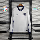 England 2024 Long Sleeve Home Jersey