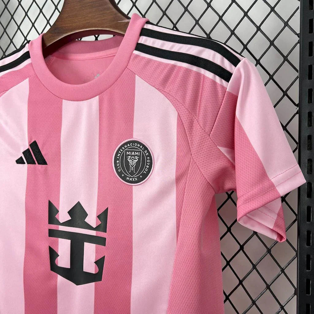 Inter Miami 2025-2026 Home Kids Jersey