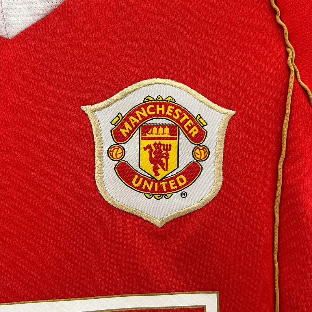 Retro Manchester United 2006/2007 Home Kids Jersey