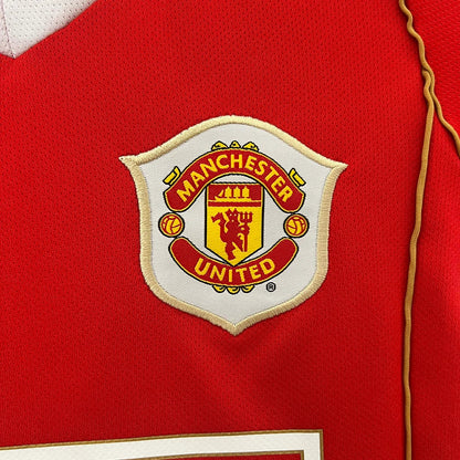 Retro Manchester United 2006/2007 Home Kids Jersey