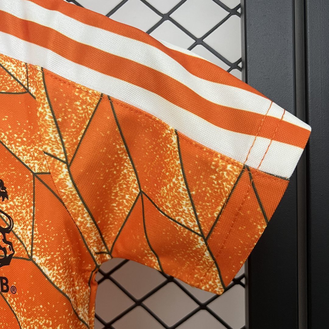 Retro Netherlands 1998 Home Kids Jersey