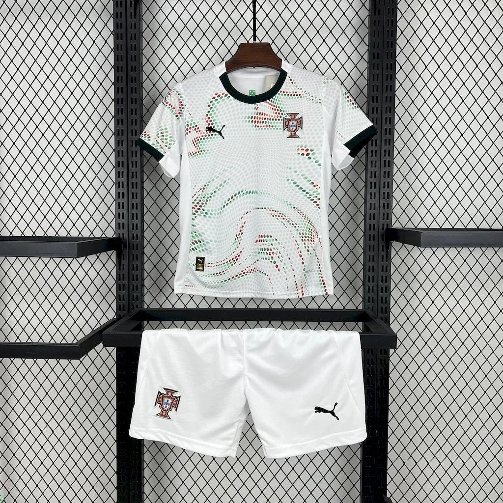 Portugal 2025 Away Kids Jersey