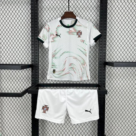 Portugal 2025 Away Kids Jersey
