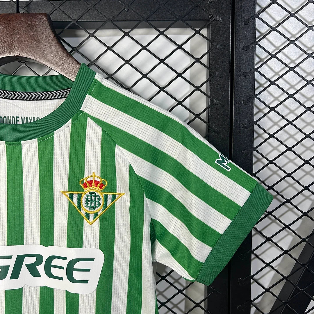 Real Betis UEFA Conference League Final 2024/2025 Kids Jersey
