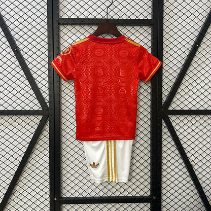Bayern Munich 2025/2026 125th Anniversary Edition Red Kids Jersey