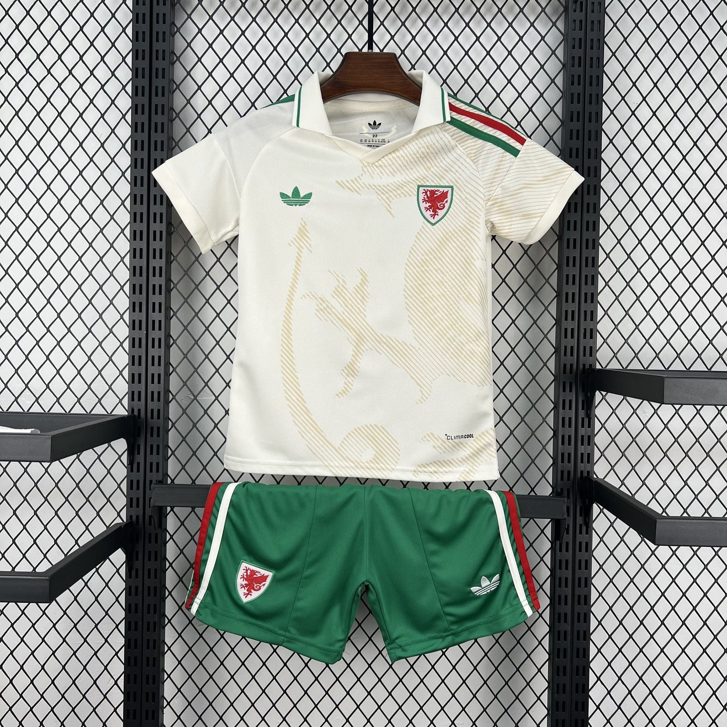 Wales 2026 Away World Cup Kids Jersey