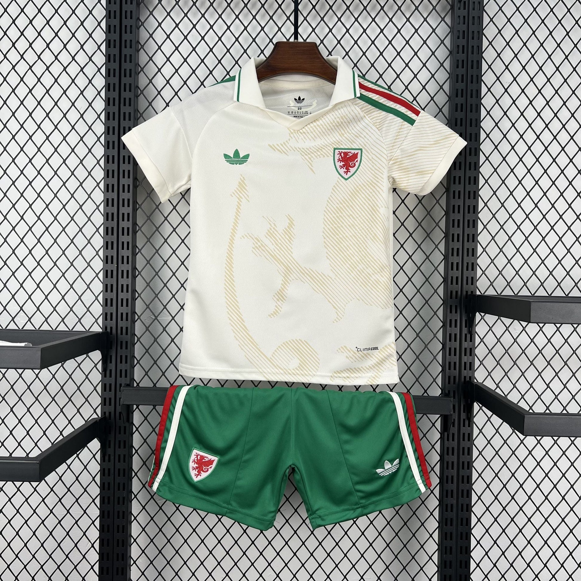 Wales 2026 Away World Cup Kids Jersey
