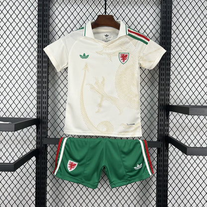 Wales 2026 Away World Cup Kids Jersey