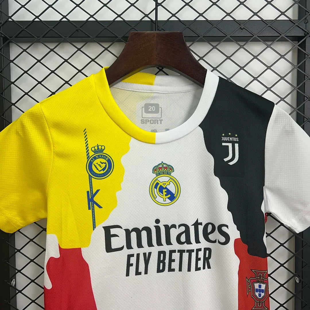 Ronaldo 7 All Teams Limited Edition Kids Jersey