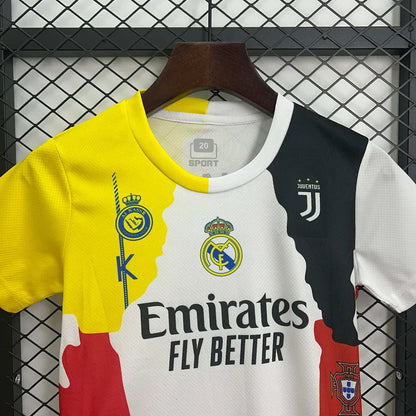 Ronaldo 7 All Teams Limited Edition Kids Jersey