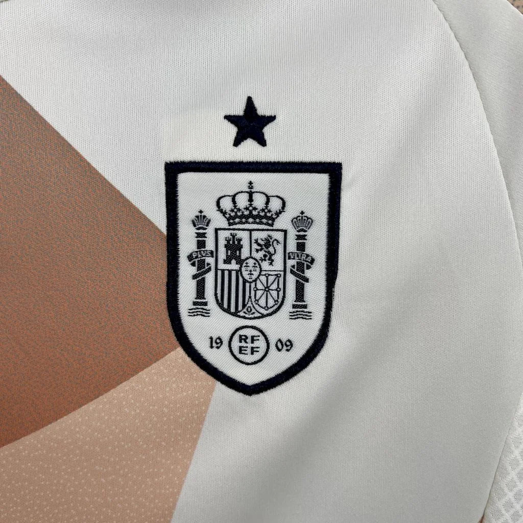 Spain 2025 Away Kids Jersey