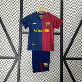 Retro Barcelona 2008/2009 Home Kids Jersey