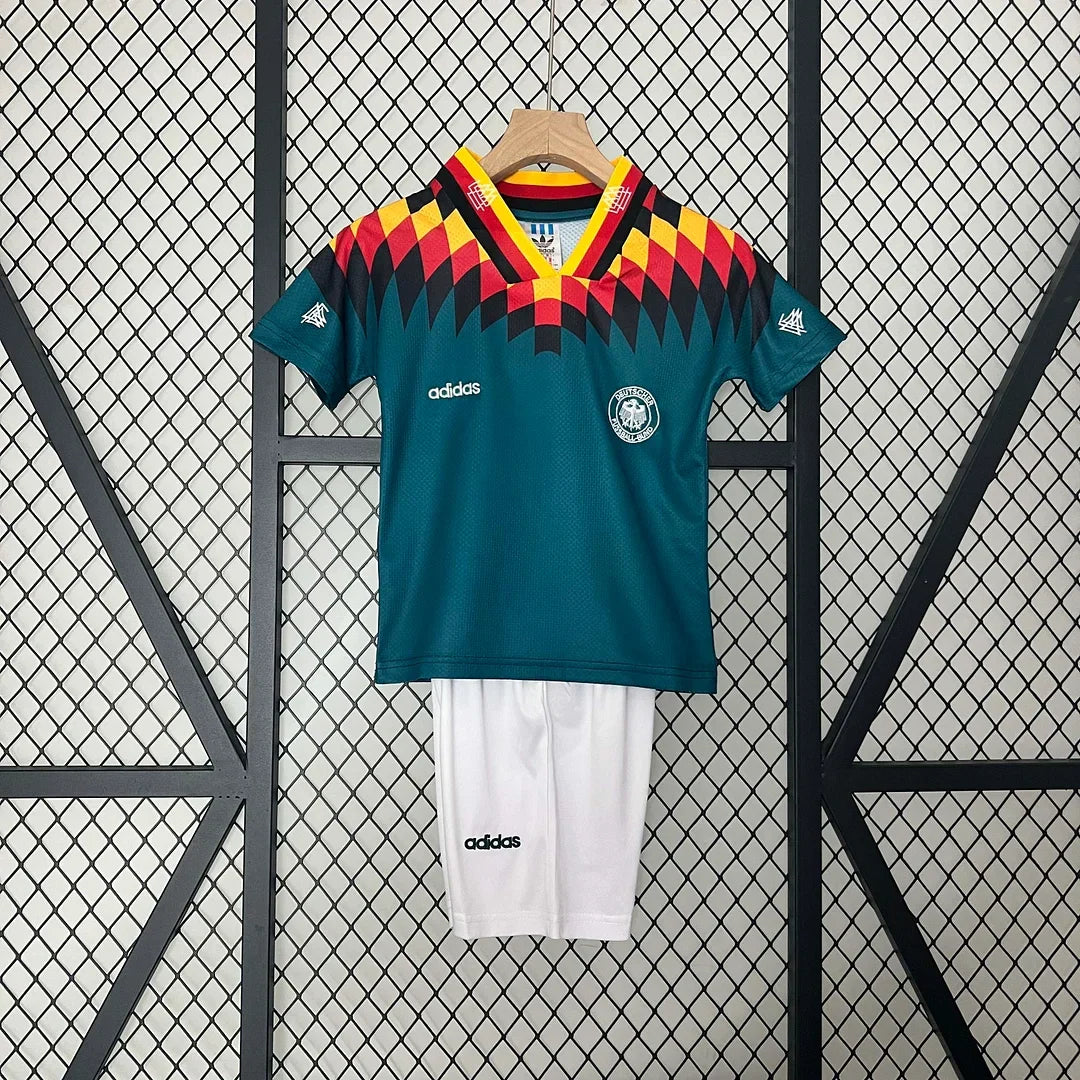 Retro Germany 1994 Away Kids Jersey