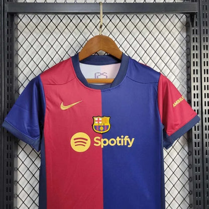 Barcelona 2024/2025 Home Design 2 Kids Jersey
