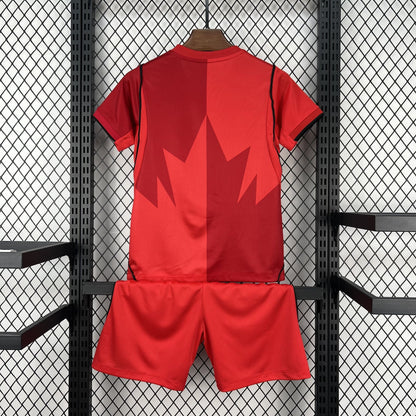 Canada 2026 Home World Cup Kids Jersey