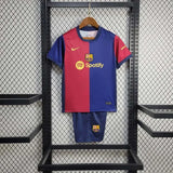 Barcelona 2024/2025 Home Design 2 Kids Jersey