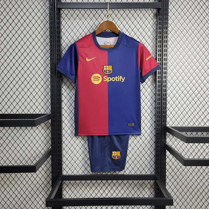 Barcelona 2024/2025 Home Design 2 Kids Jersey