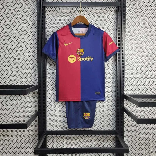 Barcelona 2024/2025 Home Design 2 Kids Jersey