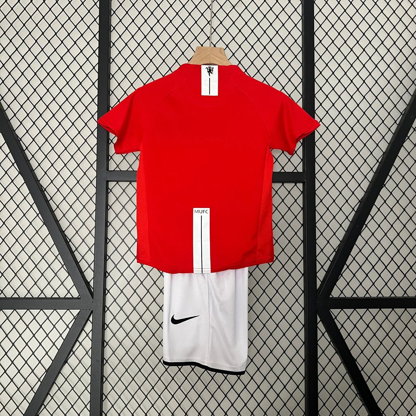 Retro Manchester United 2007/2008 Home Kids Jersey