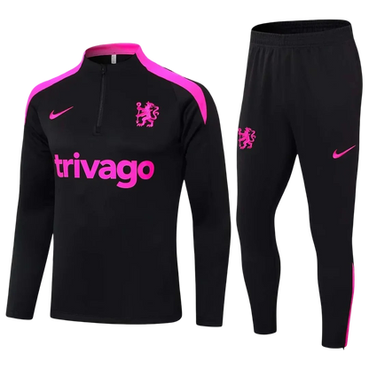 2024/2025 Chelsea Black Tracksuit