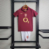 Retro Arsenal 2005/2006 Home Kids Jersey