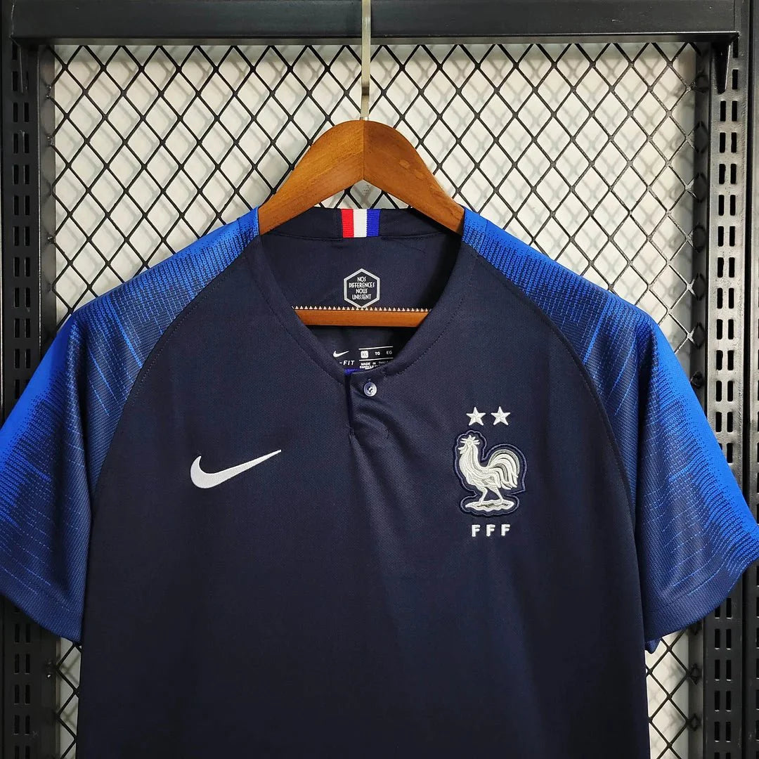 Retro France 2018 Home Jersey