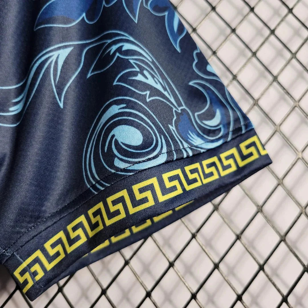 Italy Versace 2024 Blue Special Edition Jersey