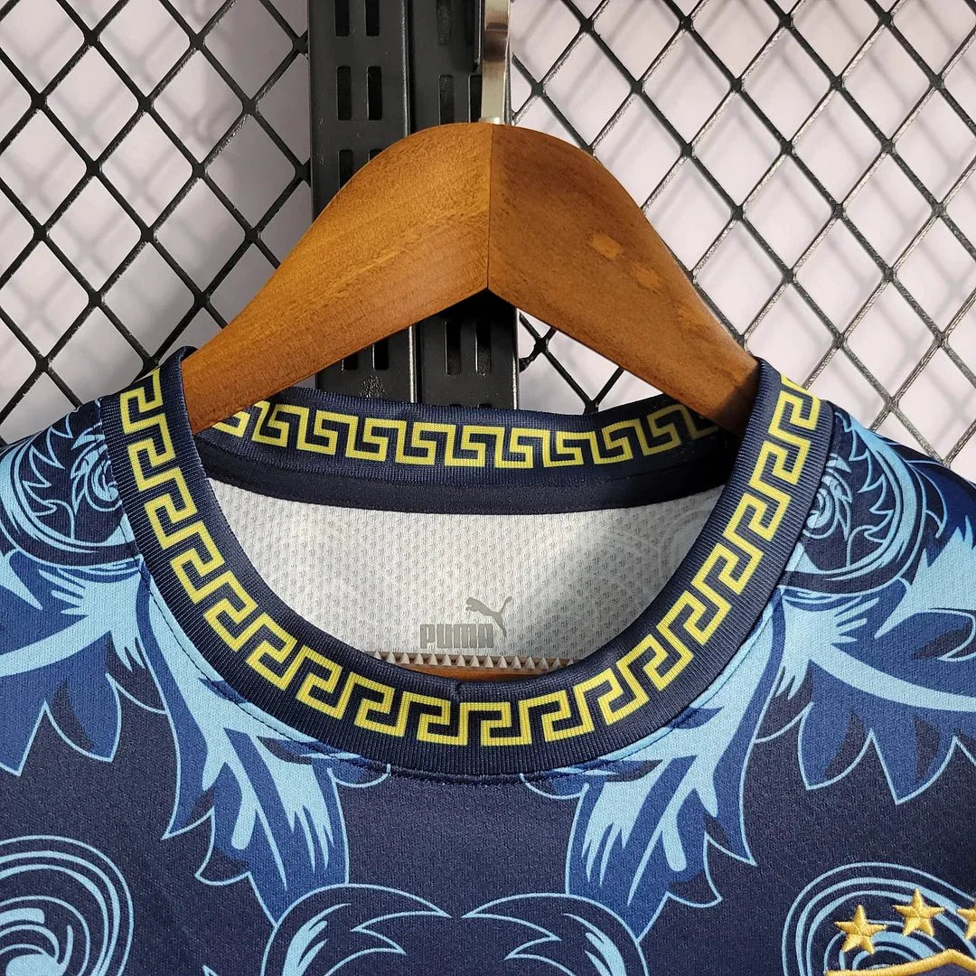 Italy Versace 2024 Blue Special Edition Jersey