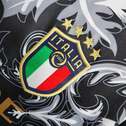 Italy × Versace 2024 Black Special Edition Jersey