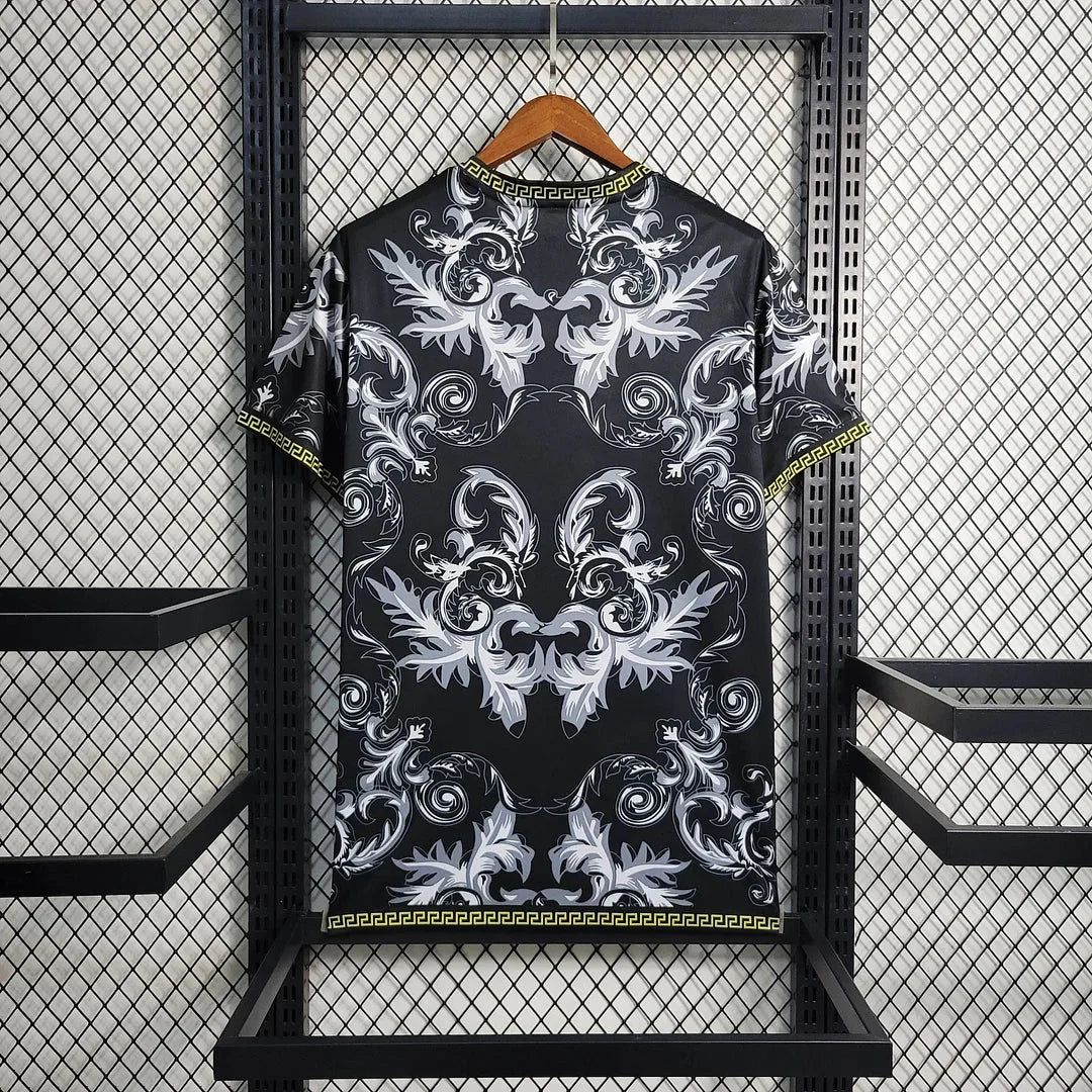 Italy × Versace 2024 Black Special Edition Jersey