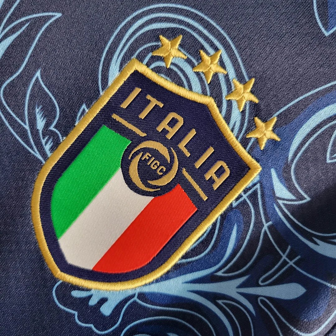 Italy Versace 2024 Blue Special Edition Jersey