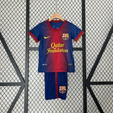 Retro Barcelona 2012/2013 Home Kids Jersey