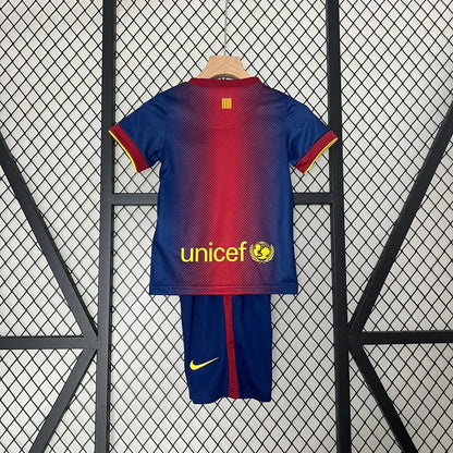 Retro Barcelona 2012/2013 Home Kids Jersey