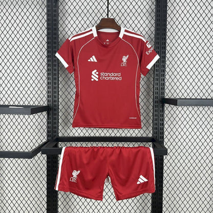 Liverpool 2025/2026 Home Kids Jersey