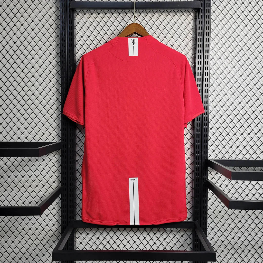 Retro Manchester United 2007 Champions League Home Jersey