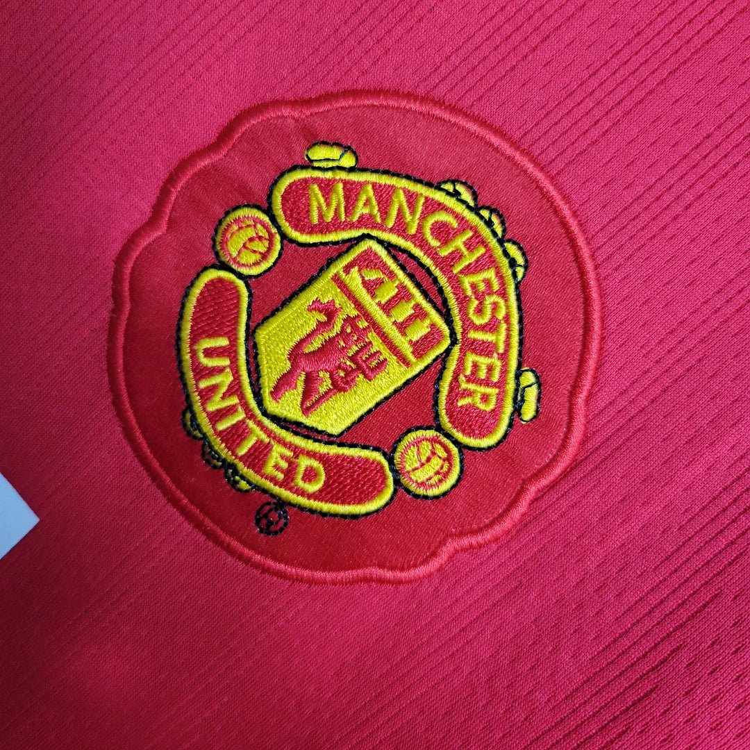 Retro Manchester United 2007 Champions League Home Jersey