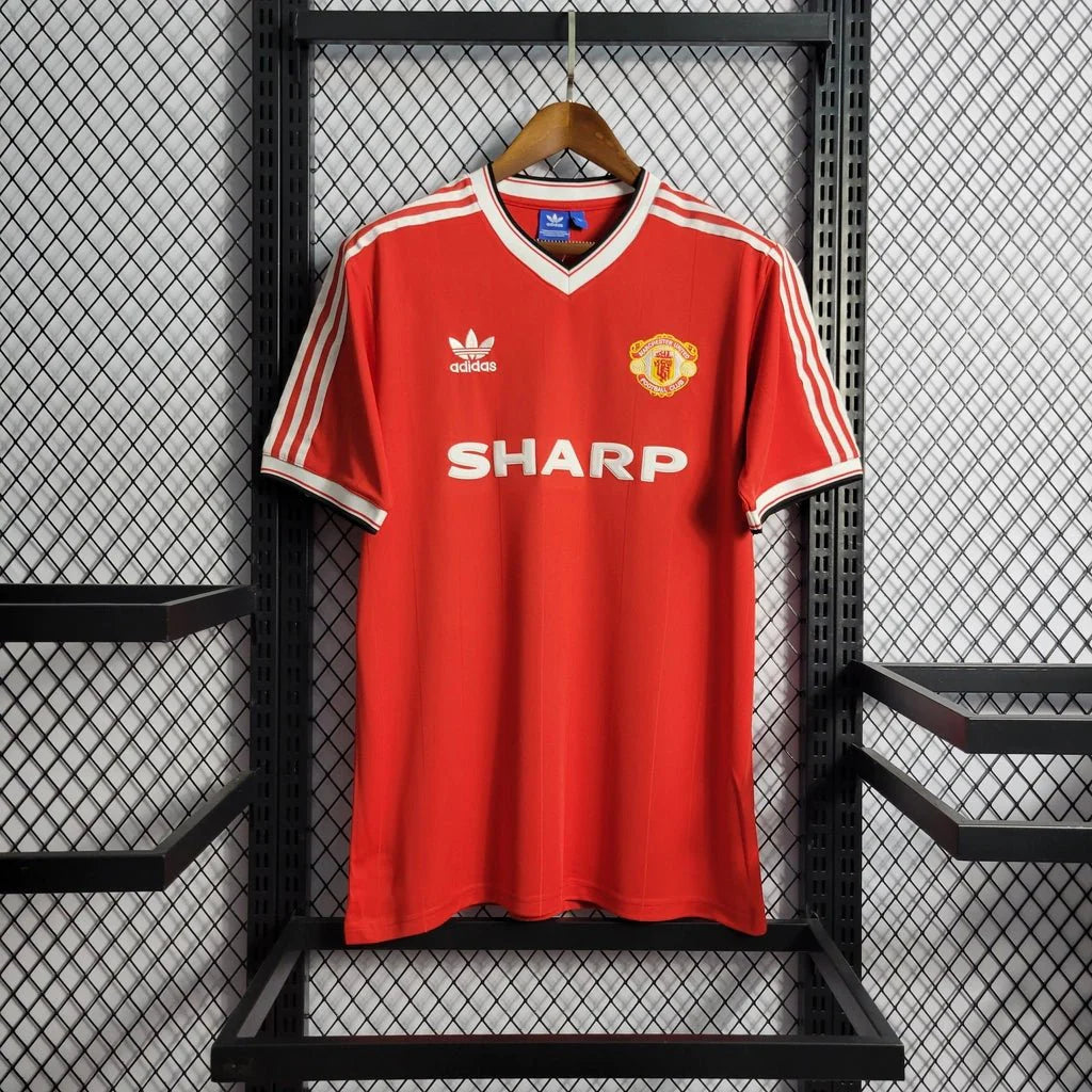 Retro Manchester United 1983 Home Jersey