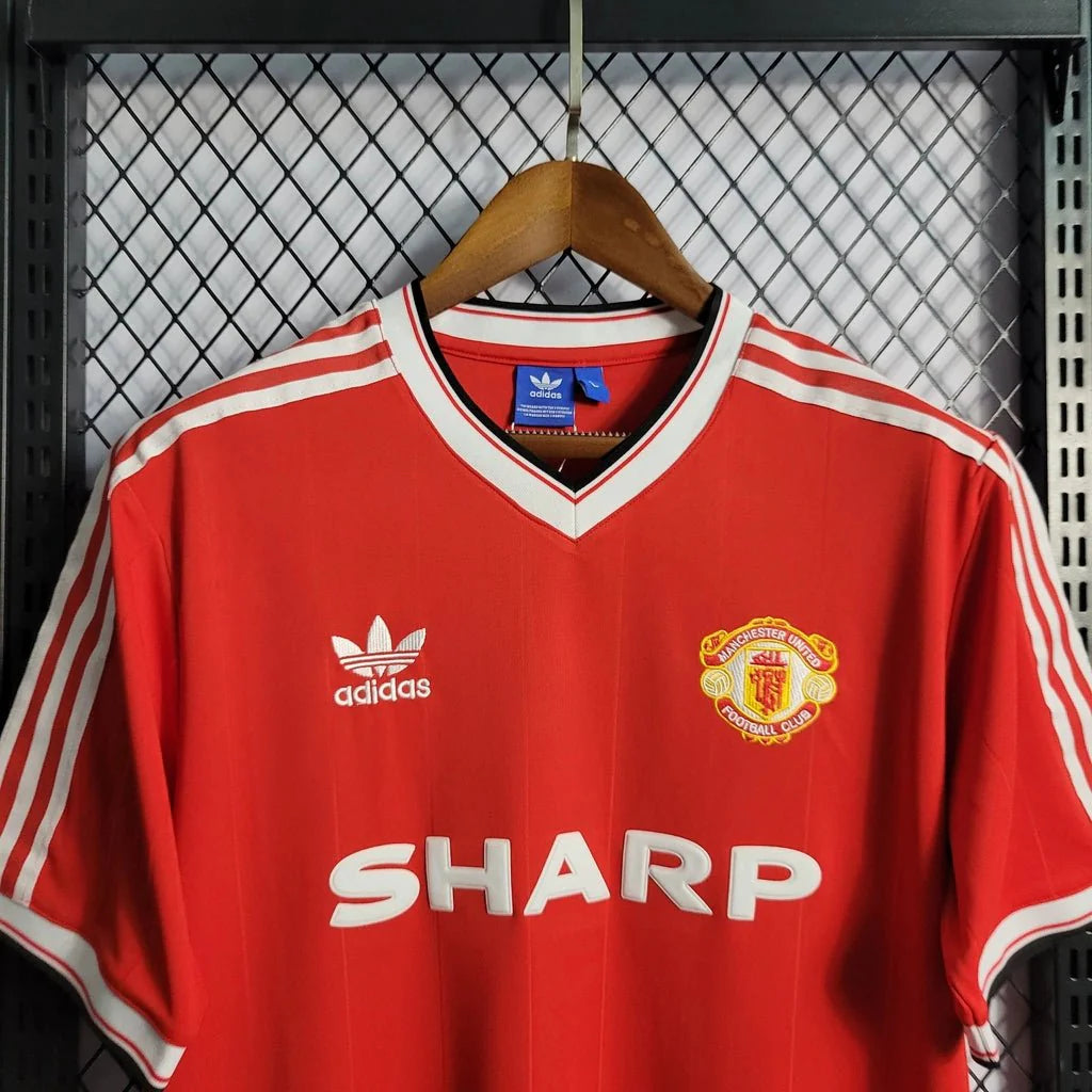 Retro Manchester United 1983 Home Jersey