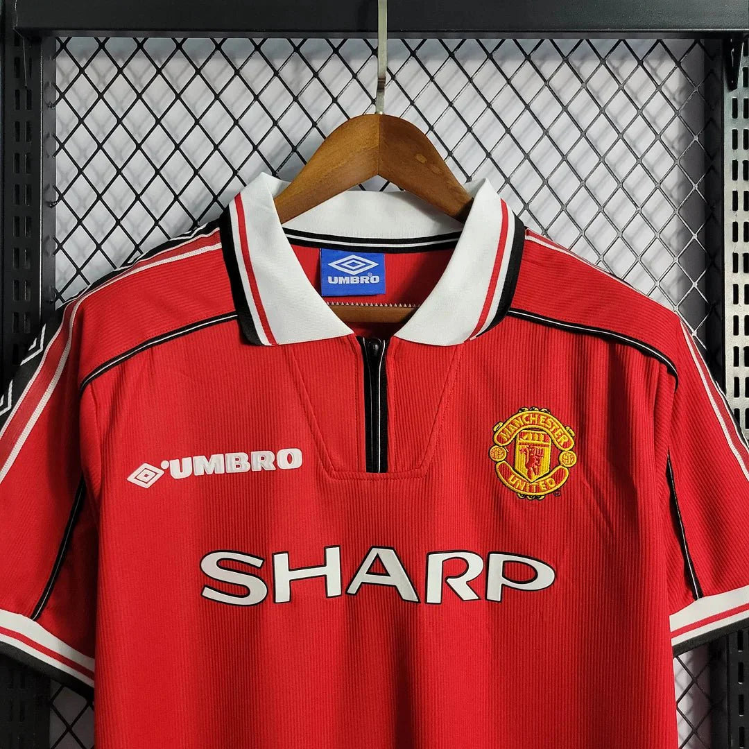 Retro Manchester United 1998 Home Jersey