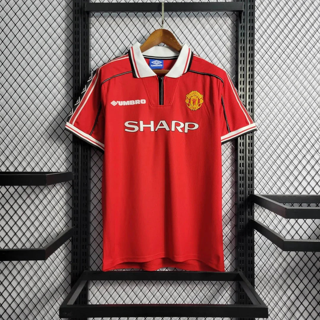 Retro Manchester United 1998 Home Jersey
